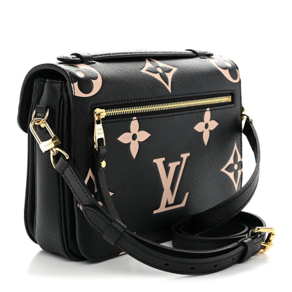 Empreinte Monogram Giant Pochette Metis Black Beige