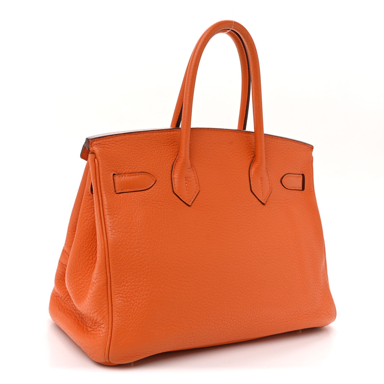 Taurillon Clemence Birkin 30 Orange