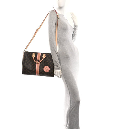Mon Monogram Speedy Bandouliere 35 Light Pink Camel