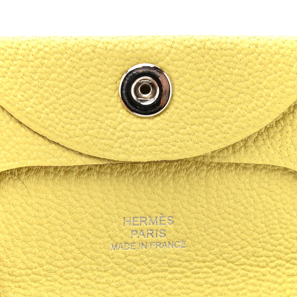 Chevre Mysore Bastia Coin Purse Lime
