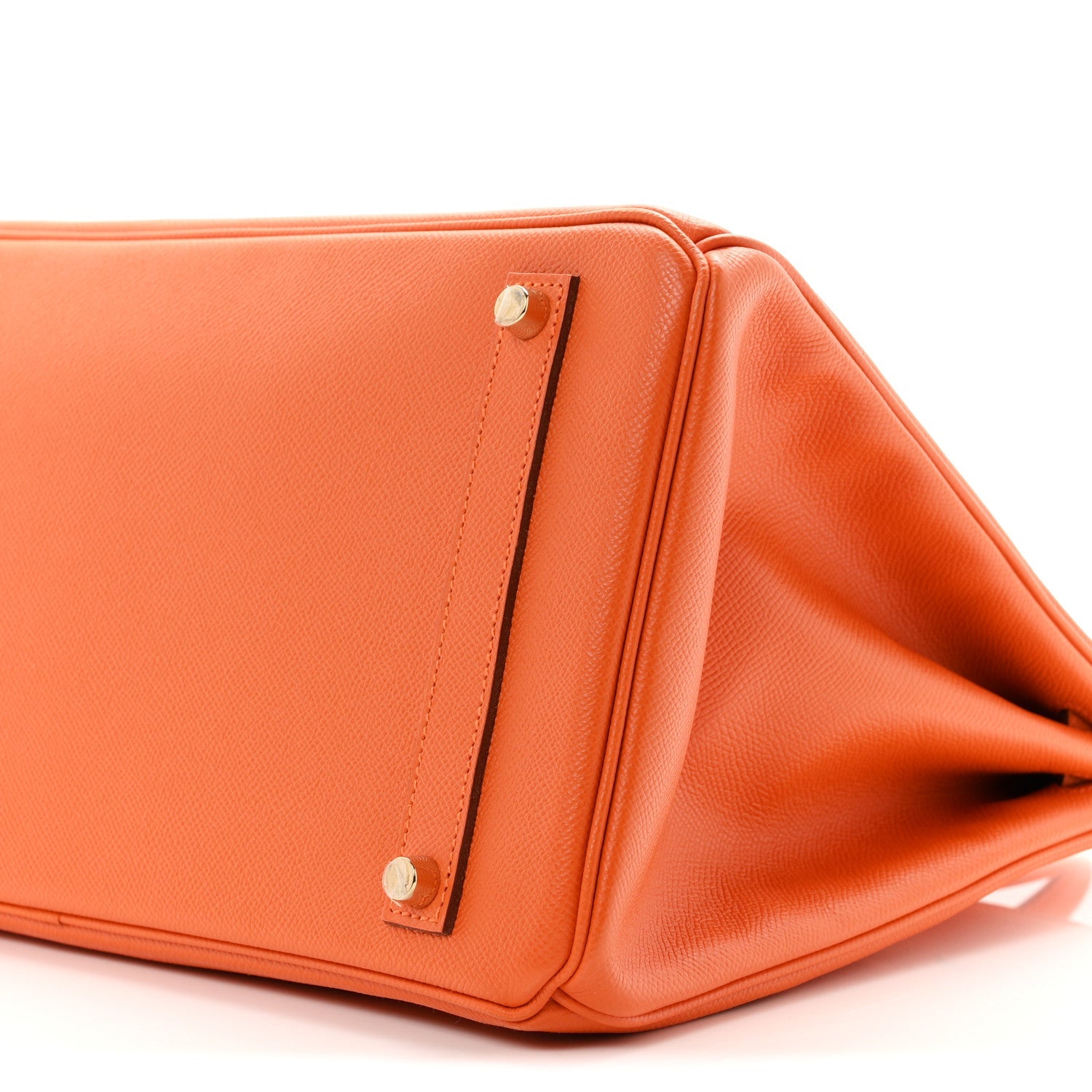 Epsom Birkin 35 Orange