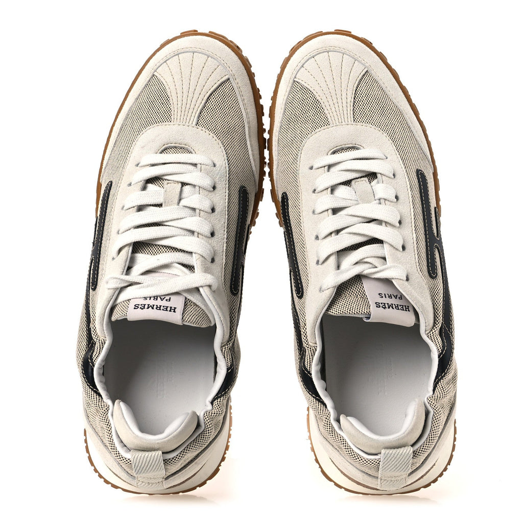 Toile Suede Goatskin Jet Sneakers 38 Multicolored Prunoir