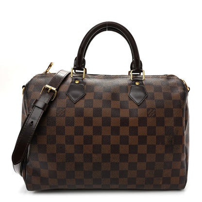 Damier Ebene Speedy Bandouliere 30
