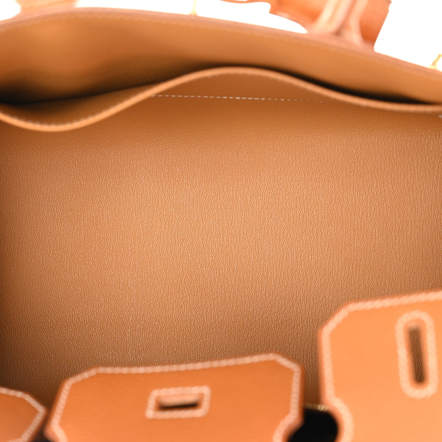 Vache Naturelle Grainee Birkin Sellier 30 Natural Sable