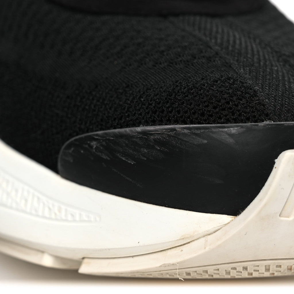 Technical Knit Suede Heros Sneakers 40 Black
