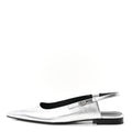 Nappa Lovely Slingback Flats 40 Gris Argent