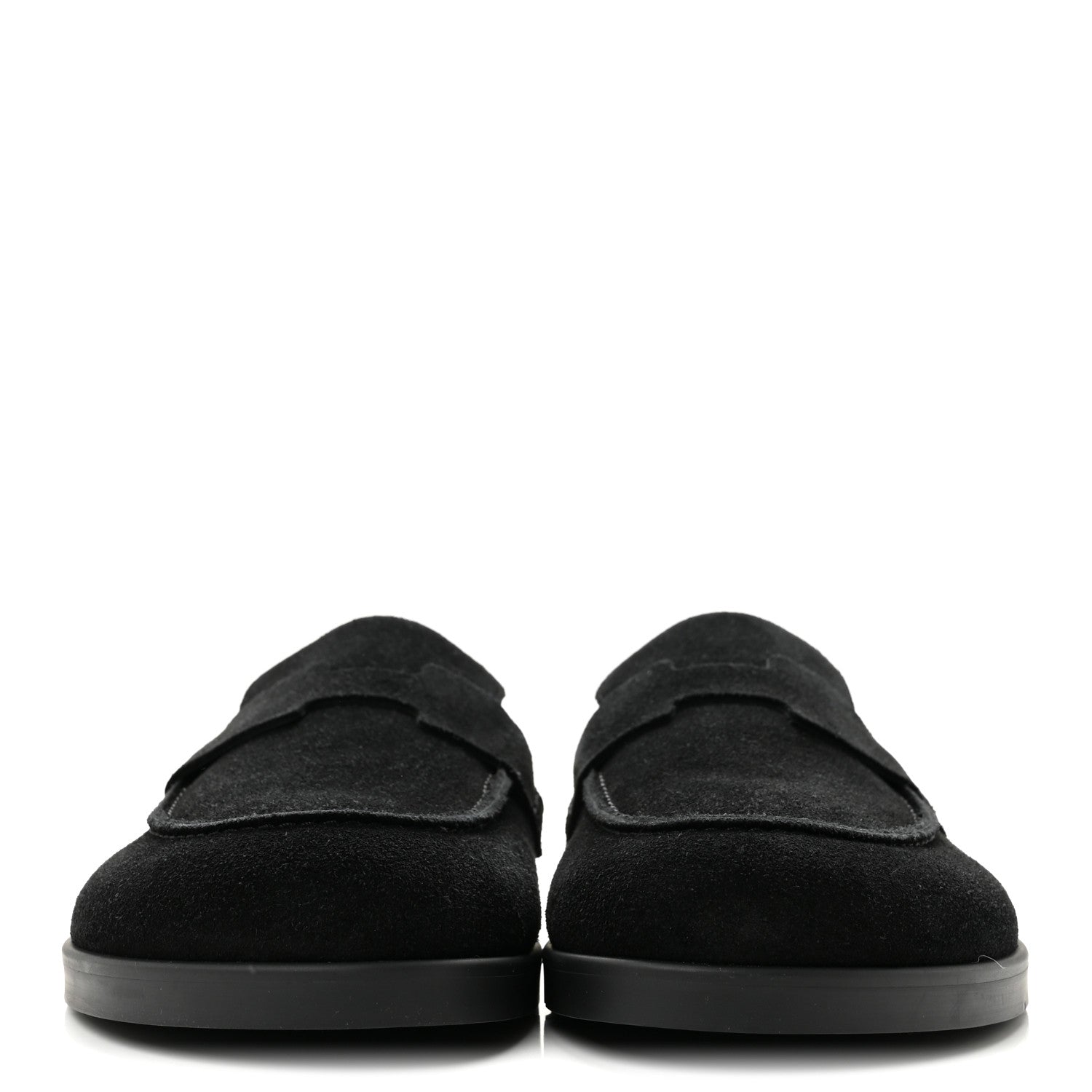 Suede Calfskin Go Mules 40 Black
