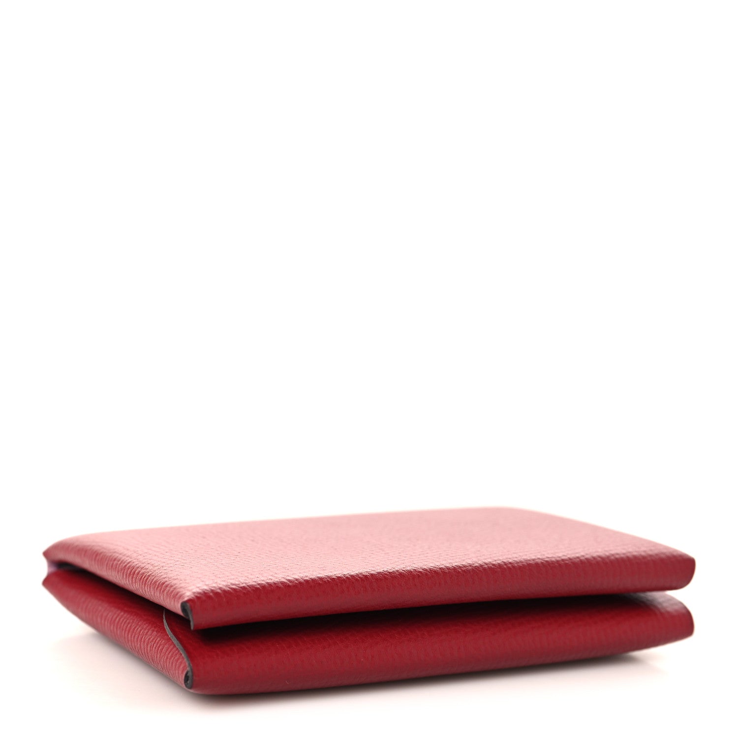 Epsom Verso Calvi Duo Card Case Rouge Grenat Mauve Sylvestre