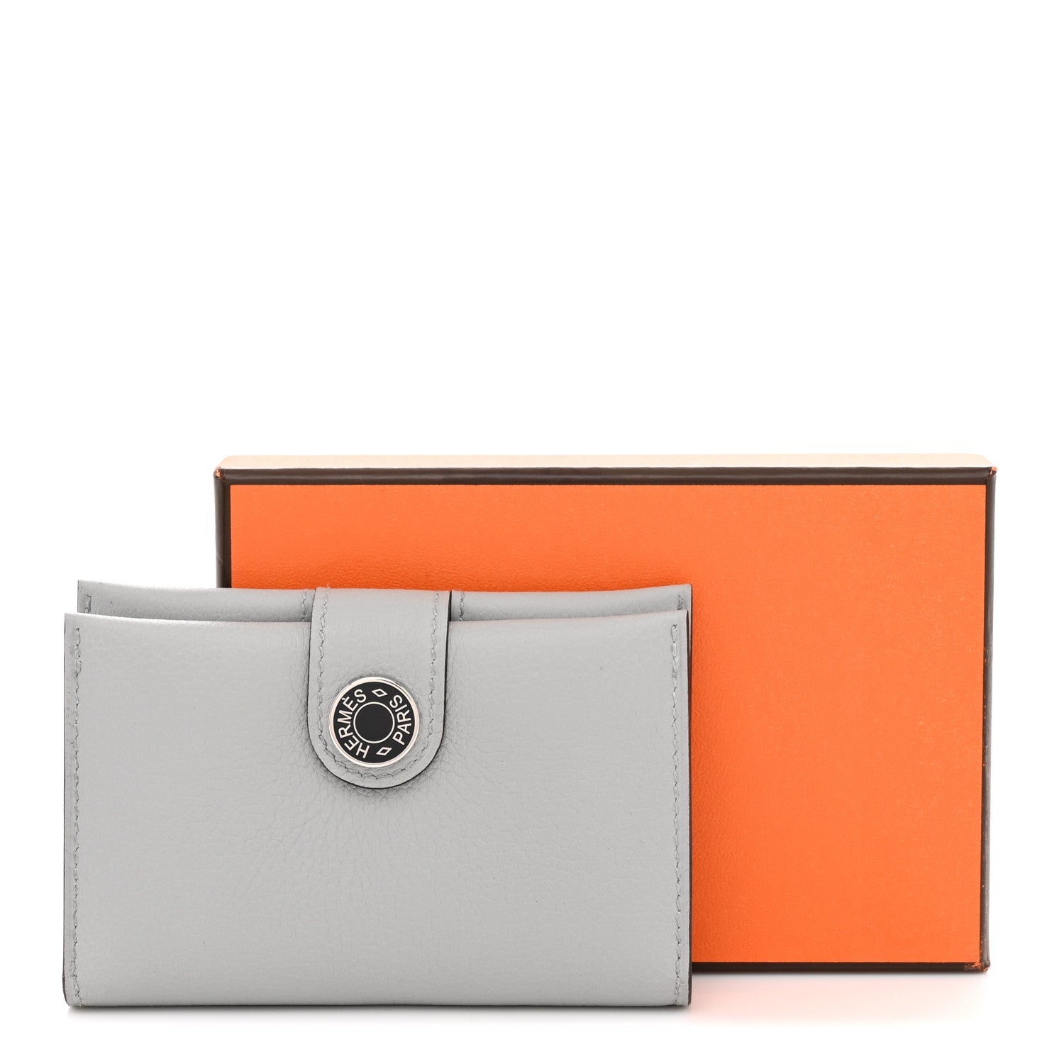 Evercolor Bi-Color RMS Card Holder Bleu Glacier Ardoise