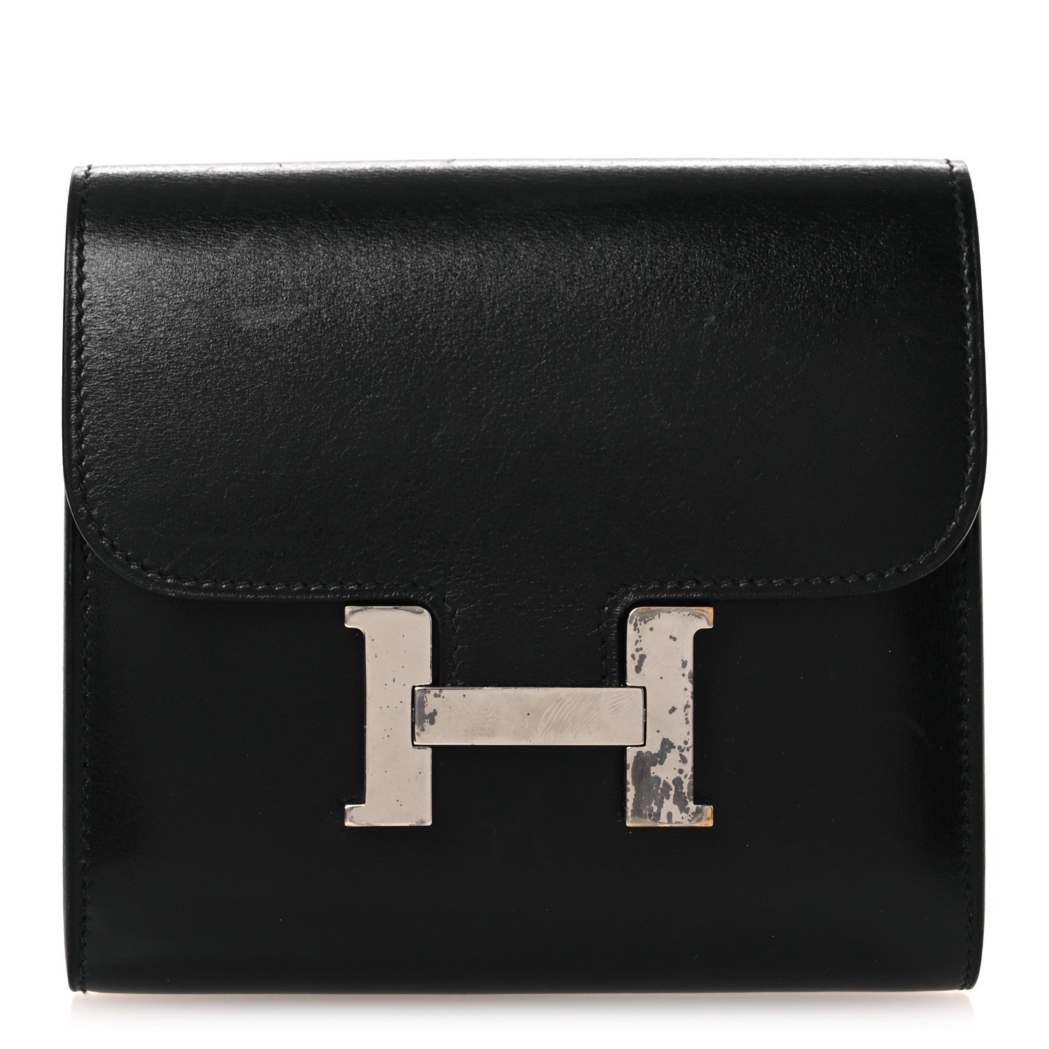 Box Constance Short Wallet Black