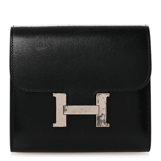 Box Constance Short Wallet Black