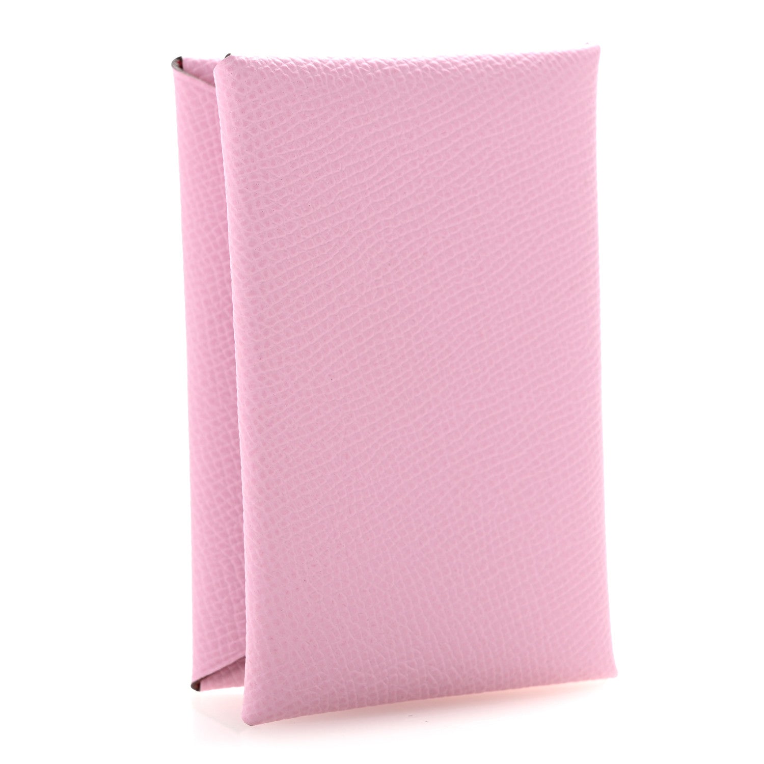 Epsom Horseshoe Calvi Card Case Mauve Sylvestre Rose Azalee
