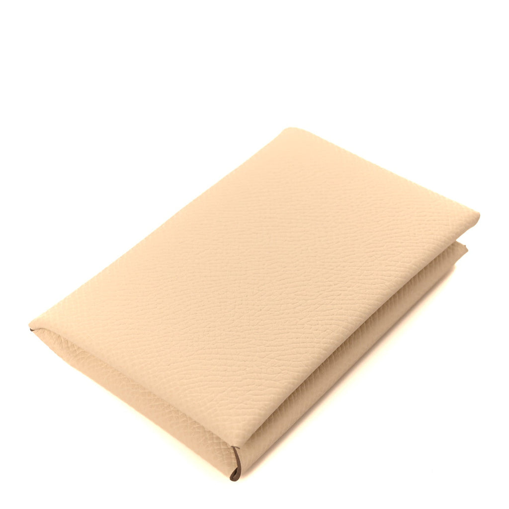 Epsom Calvi Card Case Craie