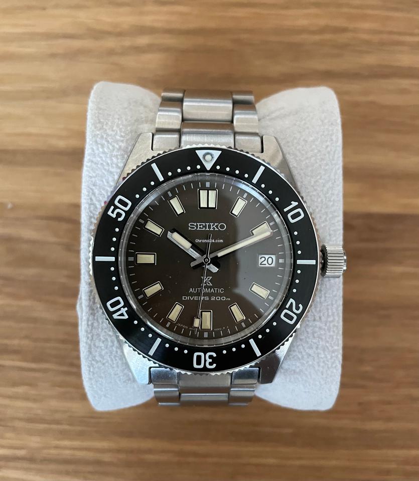 Seiko Prospex 55th Anniversary Edition Brown Dial Silver Steel Strap Watch For Men - SPB145J1