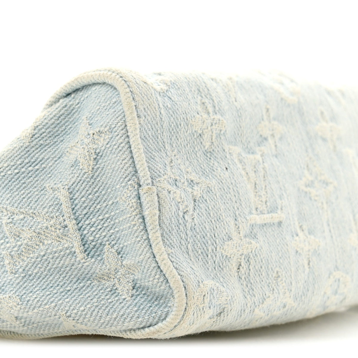 Monogram Denim Nano Speedy Sky Blue