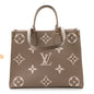 Empreinte Monogram Giant Onthego MM Tourterelle Creme
