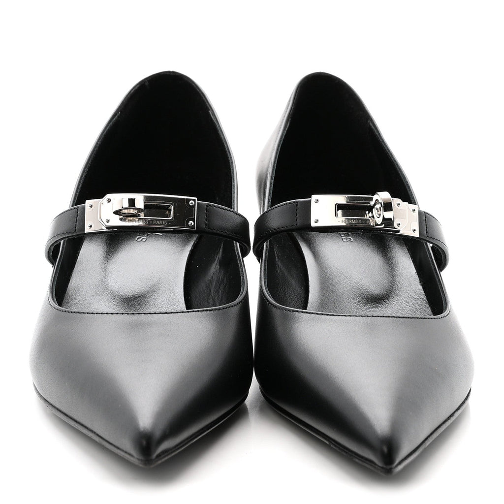 Calfskin Kiara 40 Pumps 36 Black