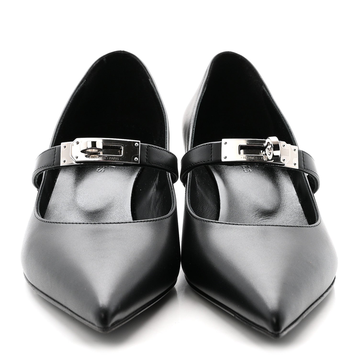 Calfskin Kiara 40 Pumps 36 Black