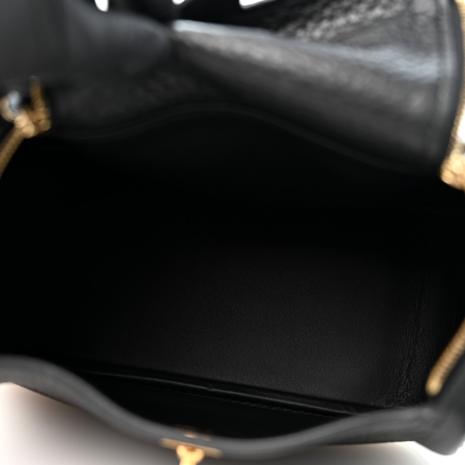 Taurillon Clemence Mini Lindy 20 Black