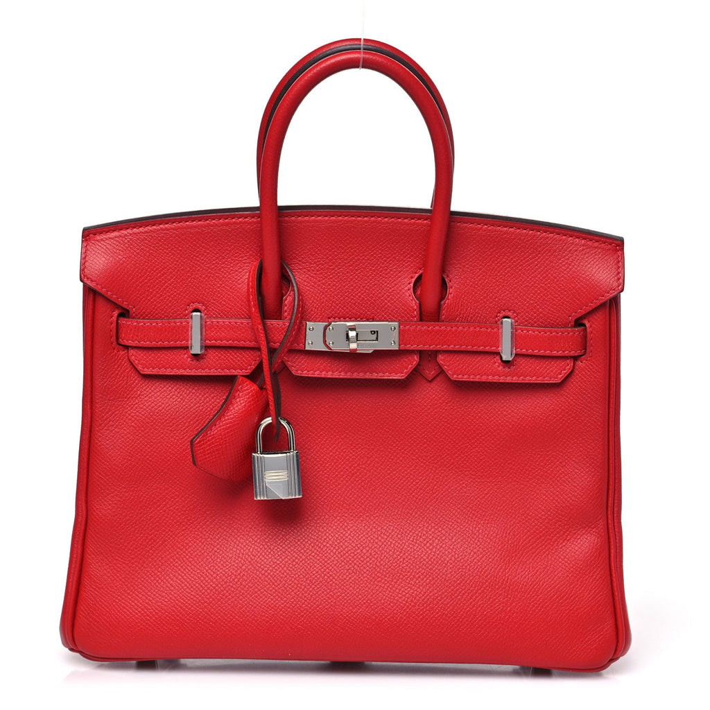 Epsom BIRKIN 25 Rouge Casaque