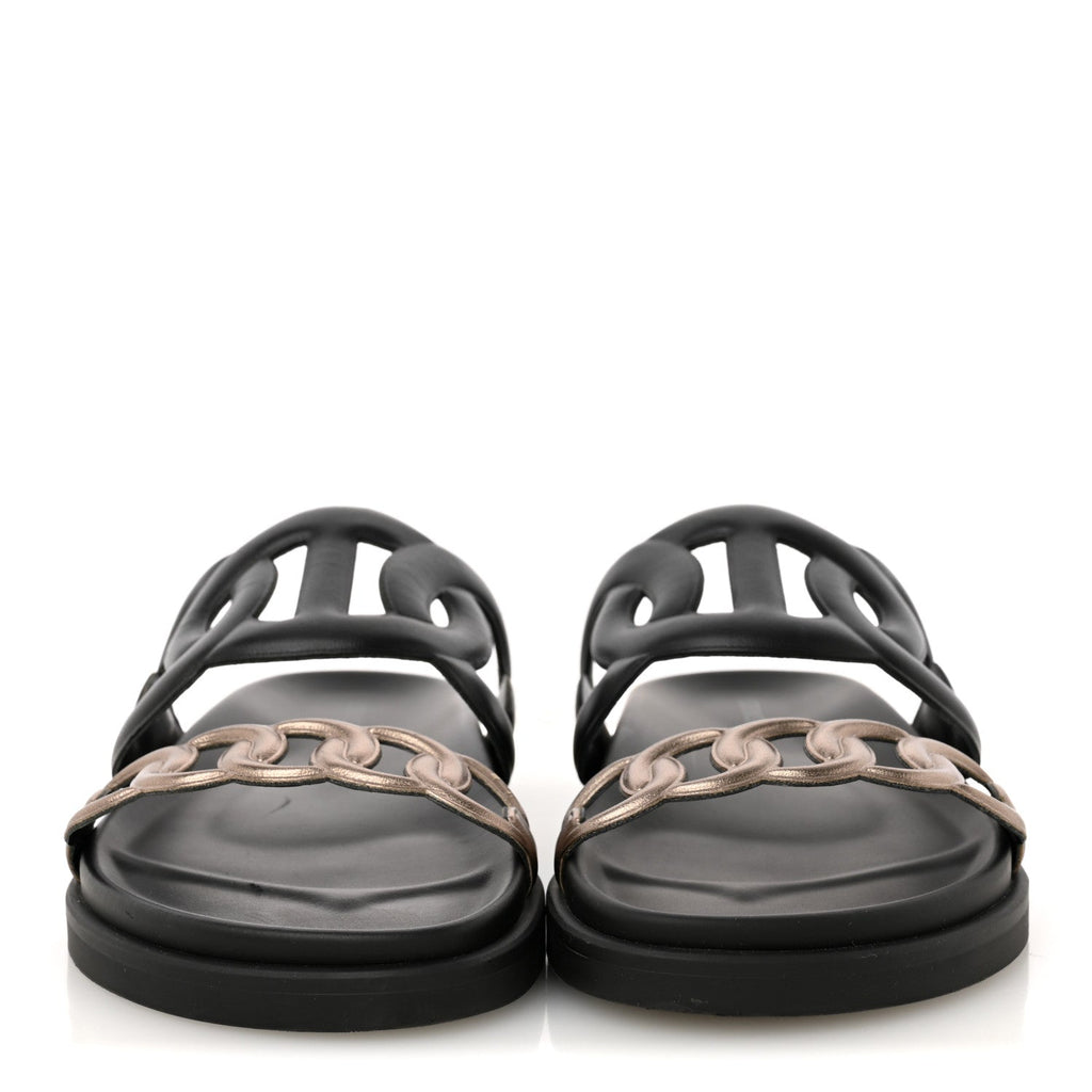 Nappa Extra Sandals 36.5 Black Mordore