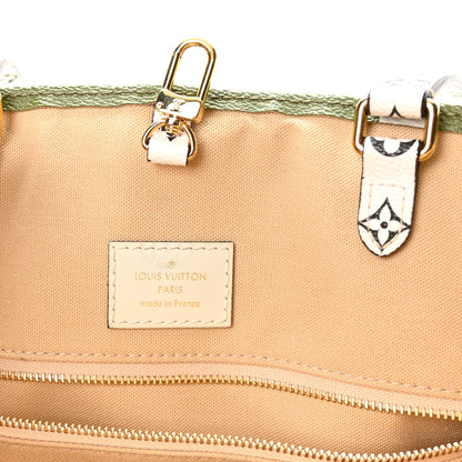 Monogram Giant Onthego GM Kaki Beige