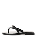 Calfskin Miss Sandals 38 Black