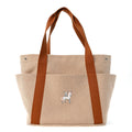 H Canvas Cabriole Nappy Bag Biscuit