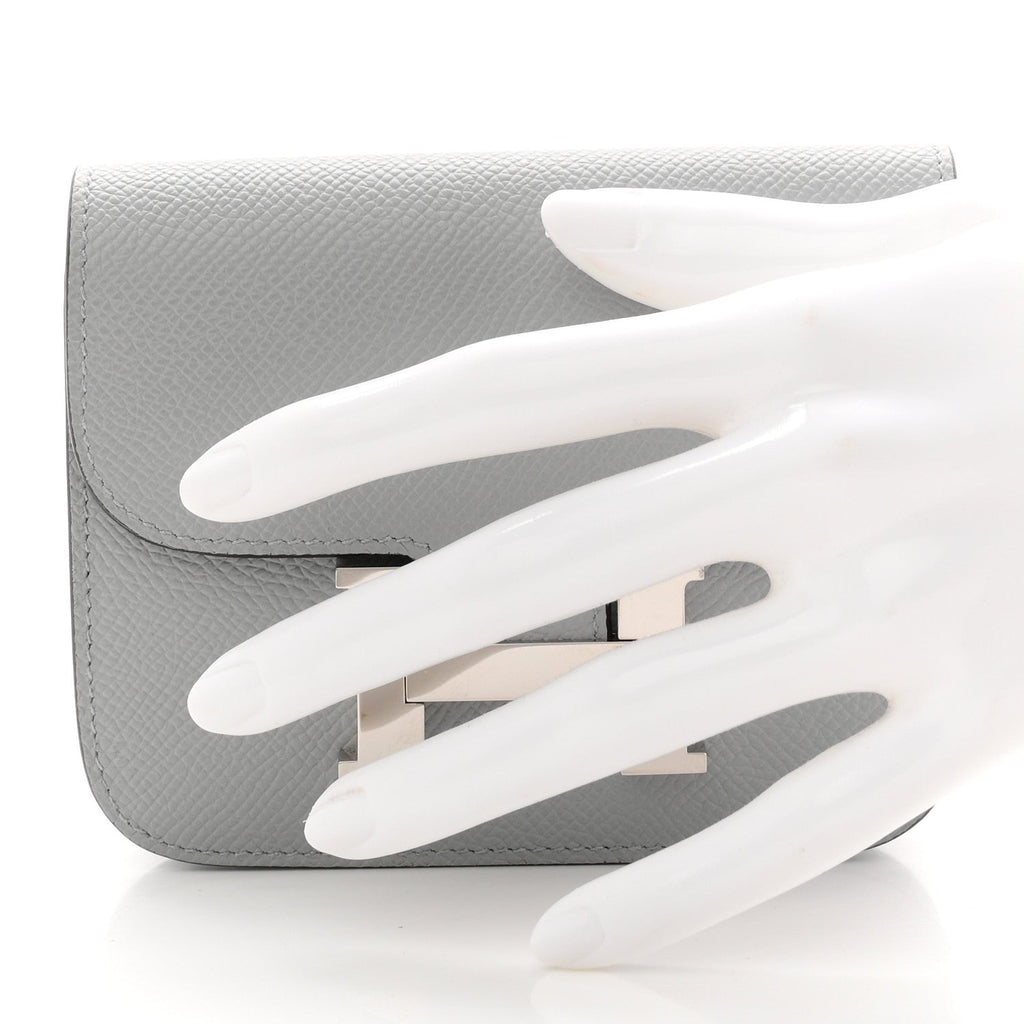 Epsom Constance Slim Wallet Bleu Glacier