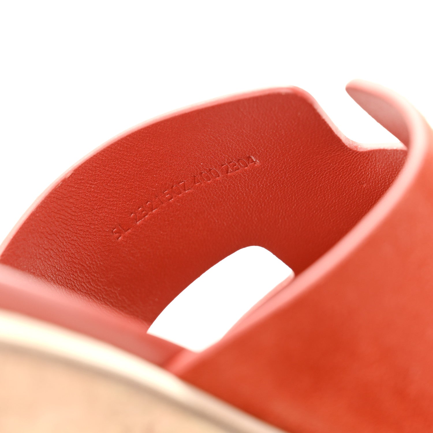 Suede Goatskin Cork Eze 30 Sandals 40 Orange Brulee