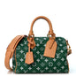 Calfskin Monogram Speedy P9 Bandouliere 25 Green