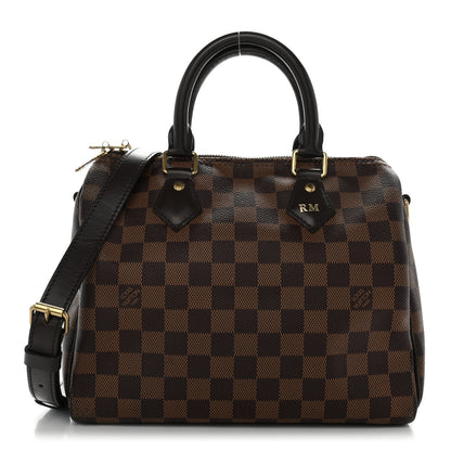 Damier Ebene Speedy Bandouliere 25
