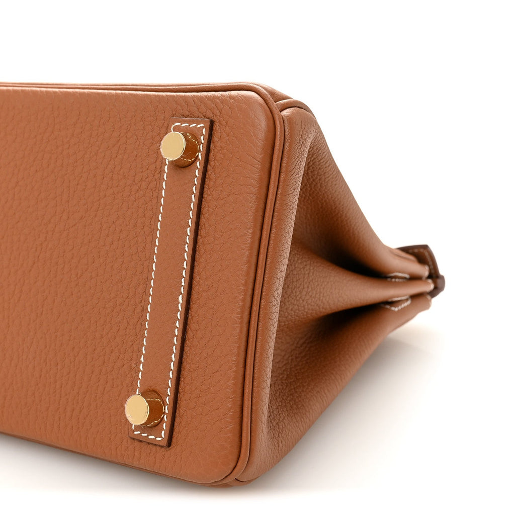 Togo Birkin 25 Gold