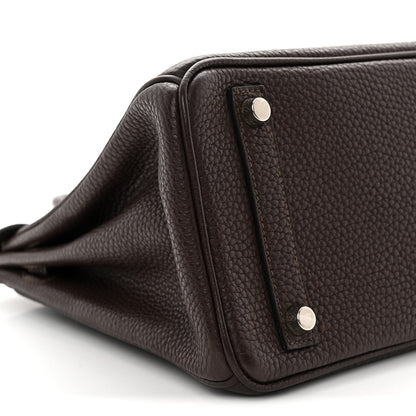 Togo Birkin 25 Chocolate