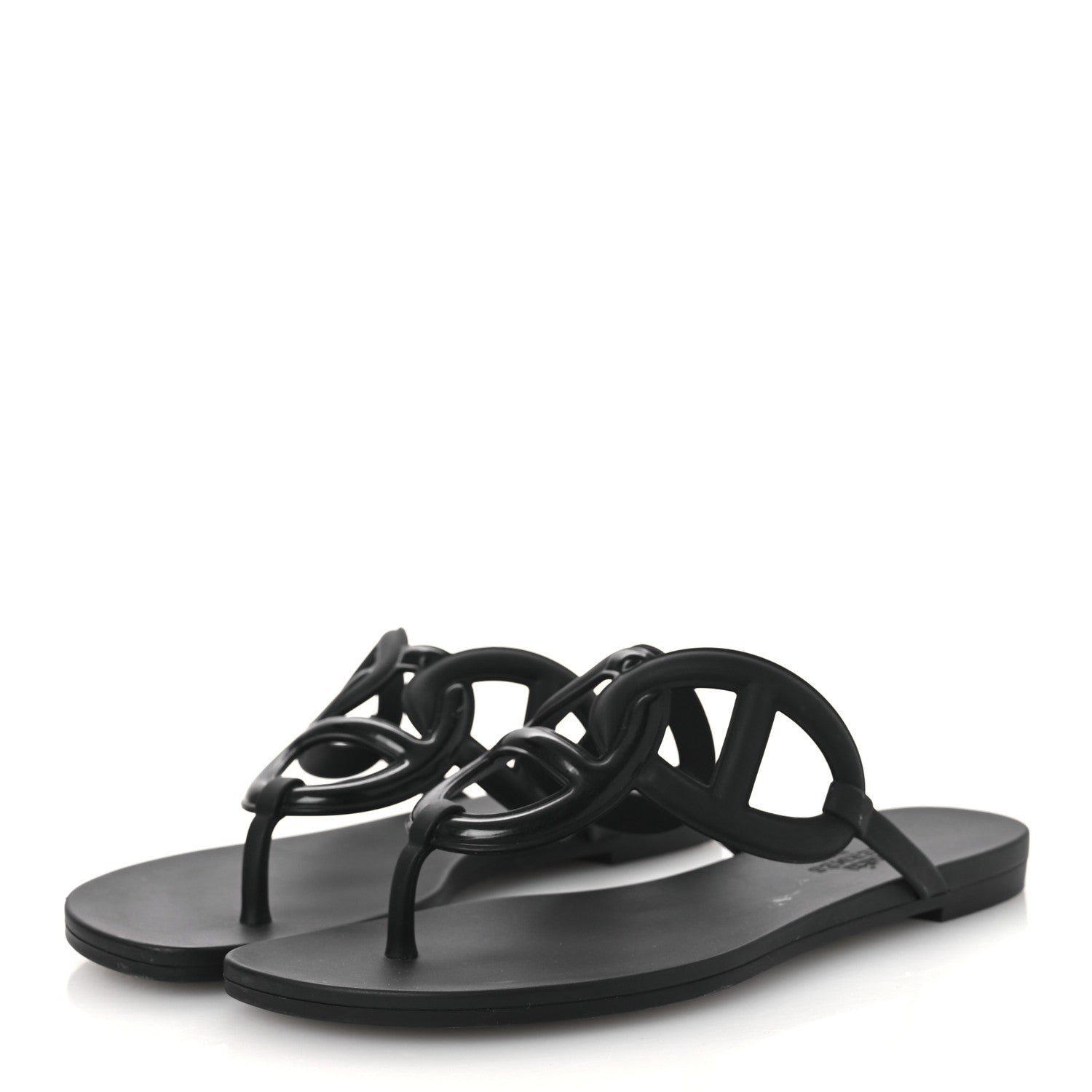 Rubber Womens Egerie Sandals 36 Black