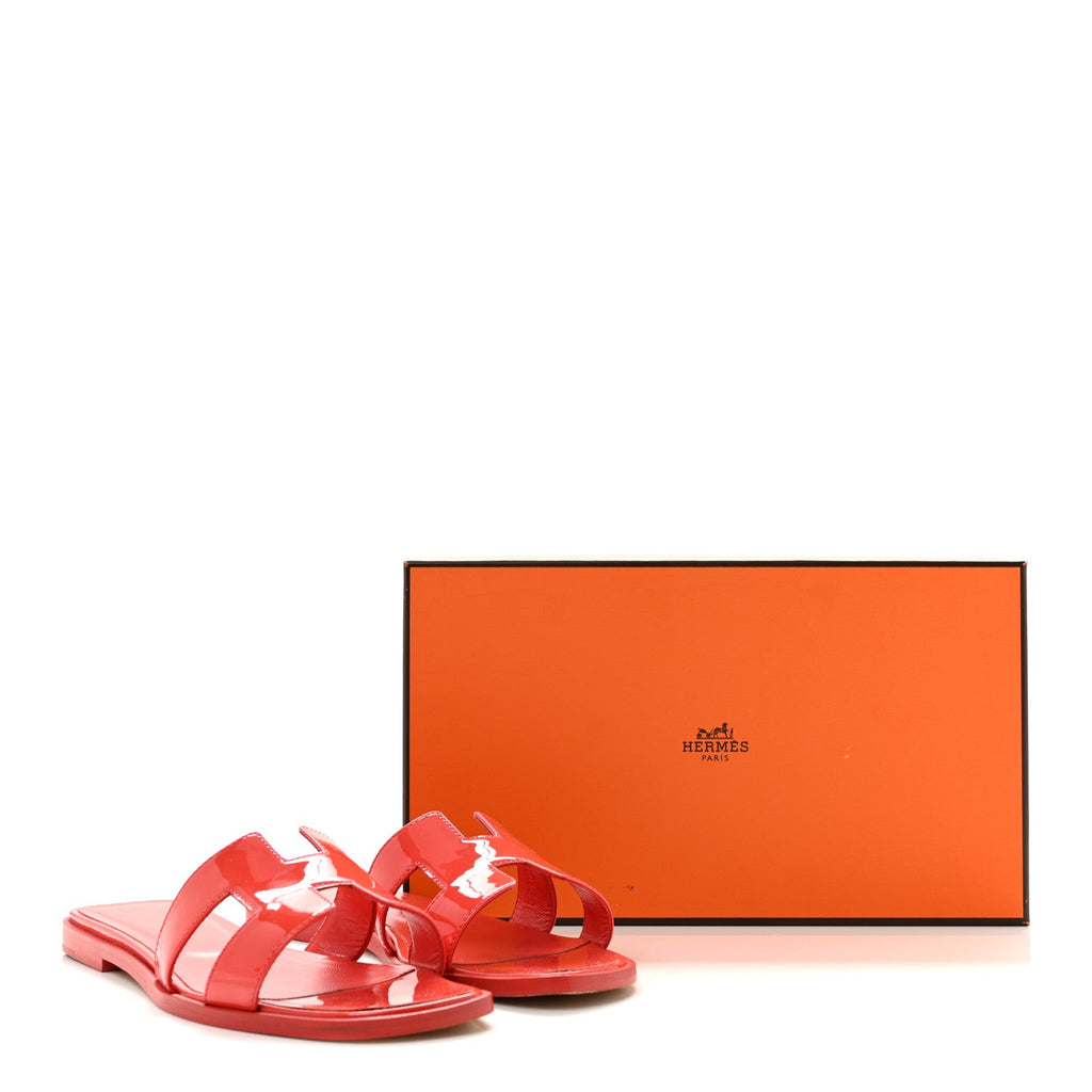 Patent Oran Sandals 36.5 Rose Jaipur