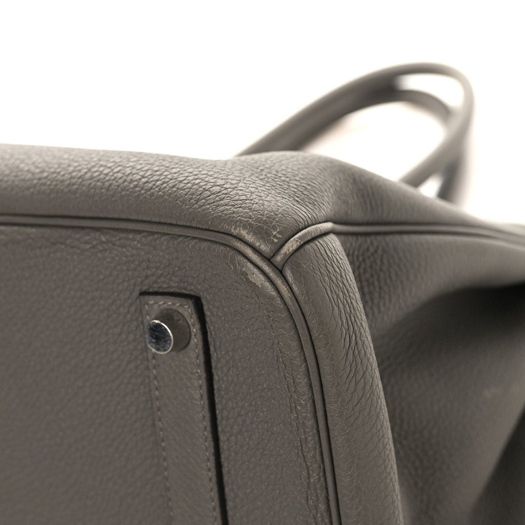Togo BIRKIN 35 Gris Meyer