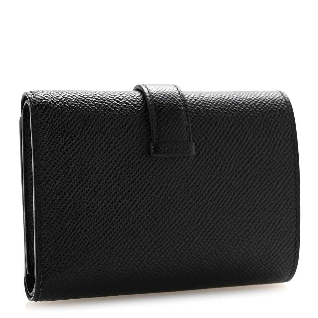Epsom Tri-Fold Compact Bearn Wallet Black