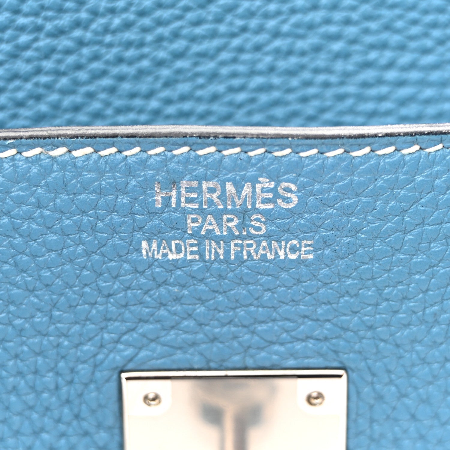 Togo BIRKIN 35 Blue Jean