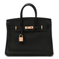 Togo Birkin 25 Black
