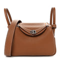 Taurillon Clemence Mini Lindy 20 Gold
