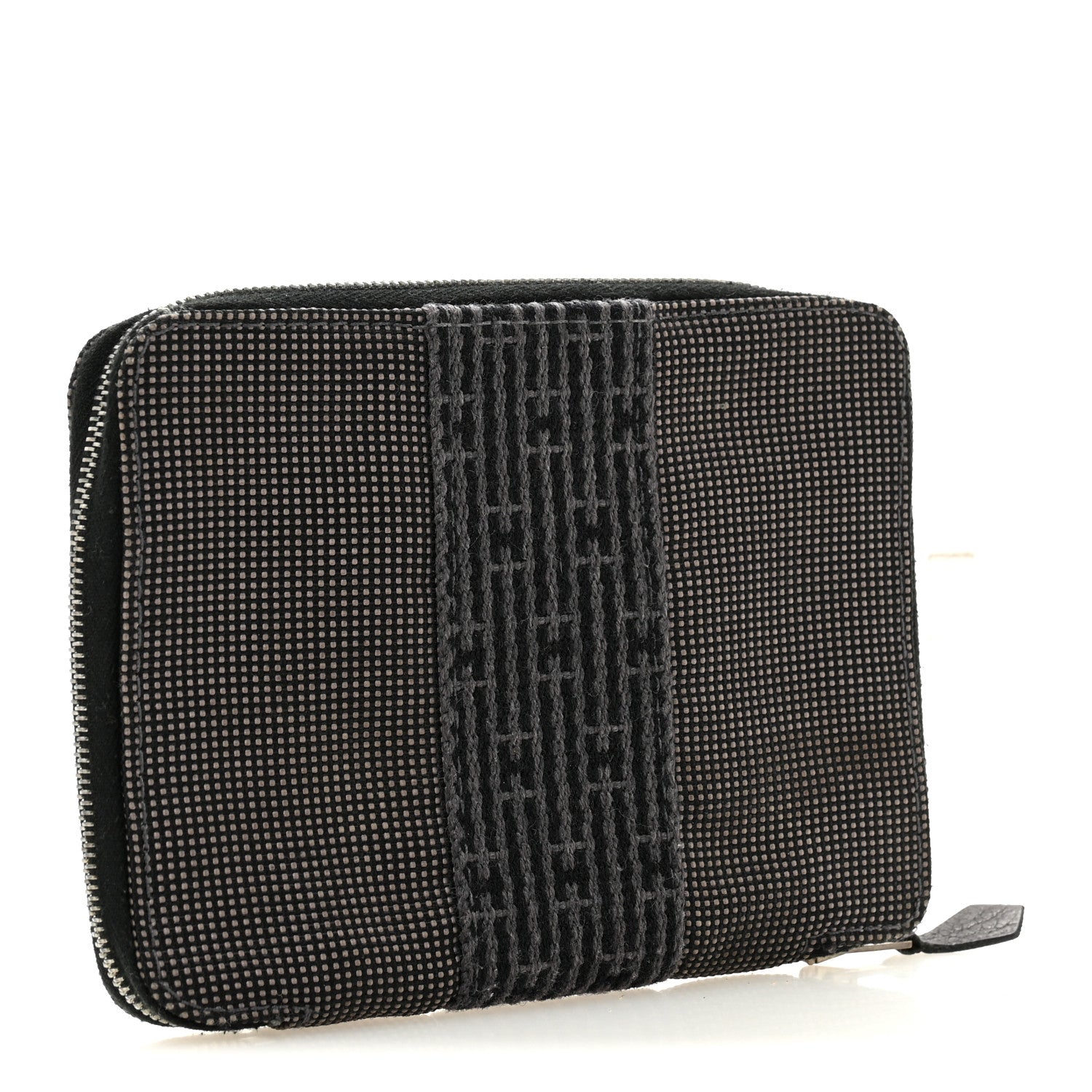 Canvas Herline Zip Wallet Grey