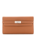 Epsom Kelly Longue Wallet Gold
