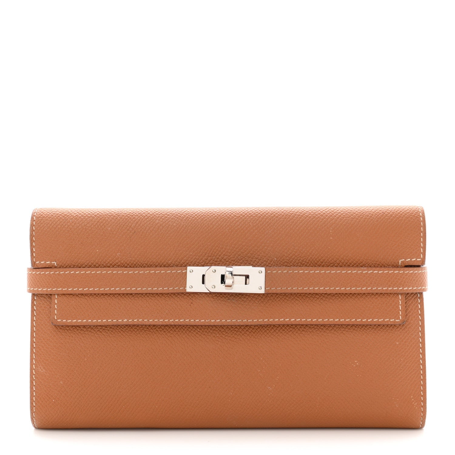 Epsom Kelly Longue Wallet Gold