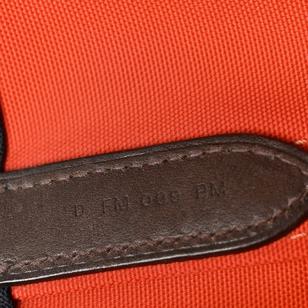 Canvas The Grooming Bag Bleu Navy Feu