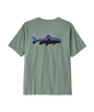 Patagonia Fitz Roy Trout T-Shirt Men's Organic Cotton Crewneck