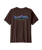 Patagonia Fitz Roy Trout T-Shirt Men's Organic Cotton Crewneck