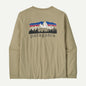 Patagonia Long-Sleeved Fitz Roy Foothills T-Shirt - Men's - Recycled Cotton Graphic Tee