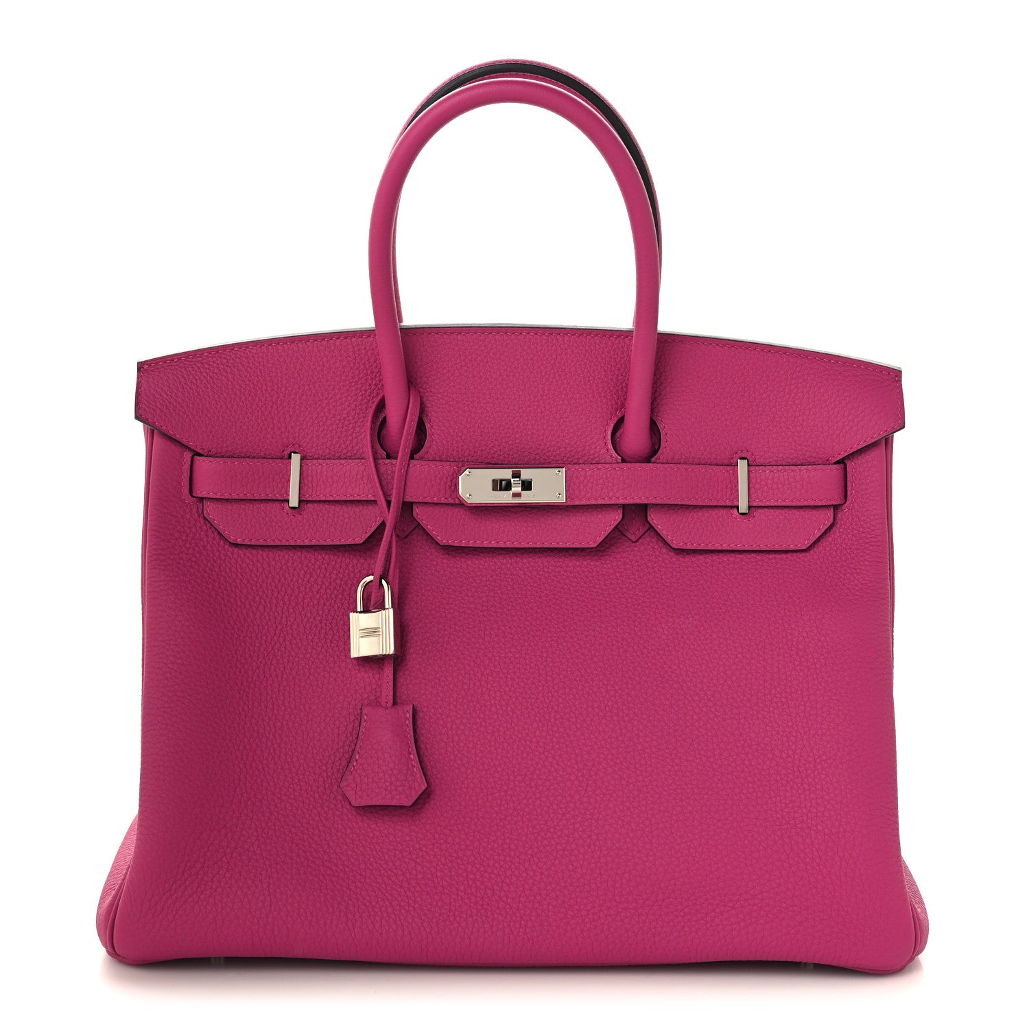 Togo Birkin 35 Rose Pourpre