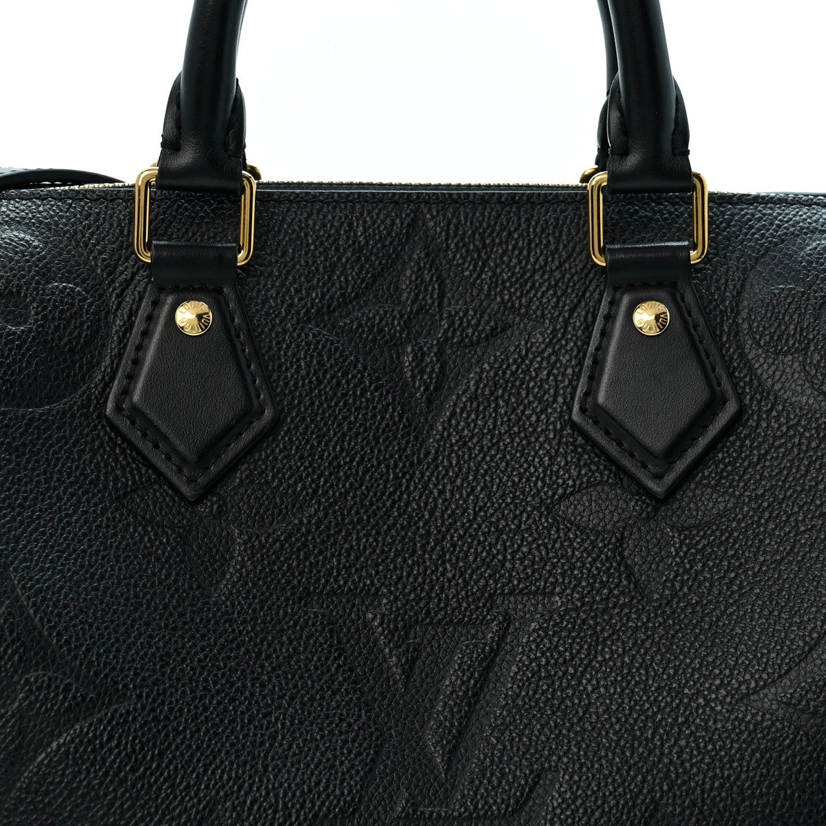 Empreinte Monogram Giant Speedy Bandouliere 25 Black